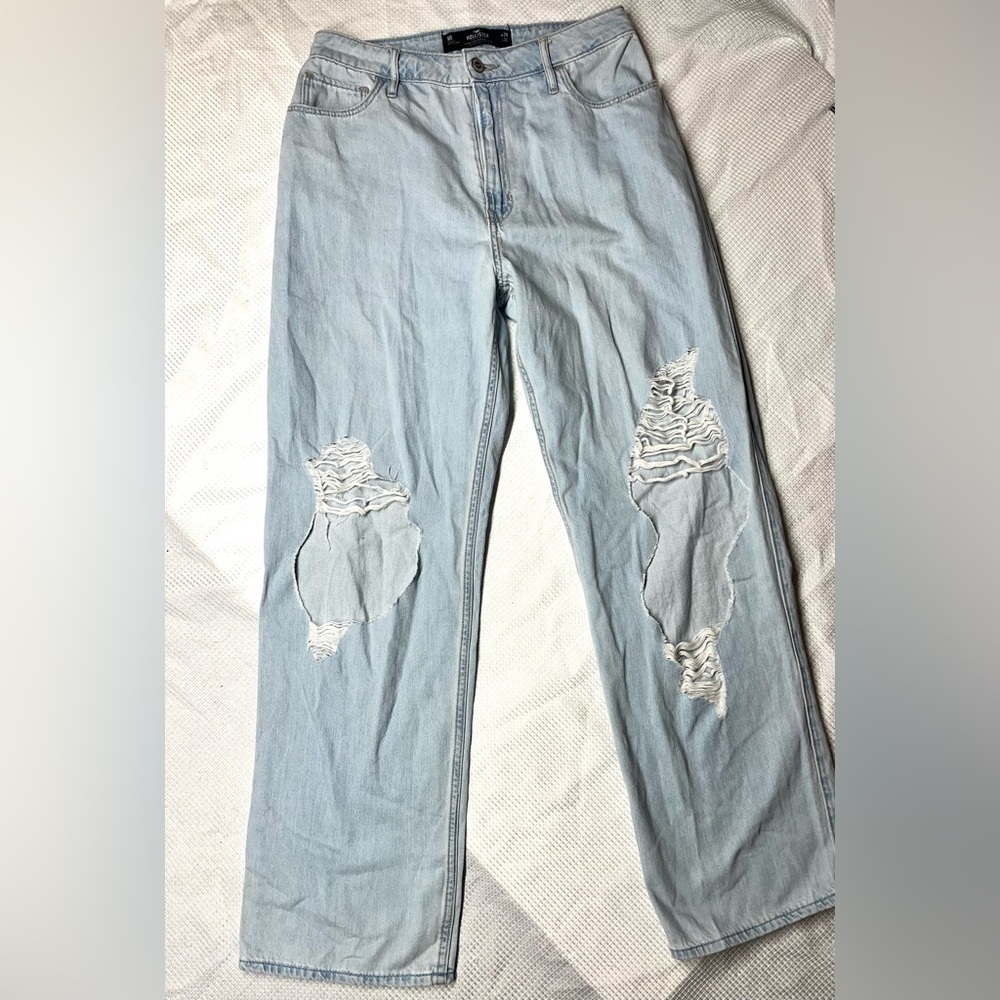 Hollister Ultra High Rise Dad Jeans Sz 9R